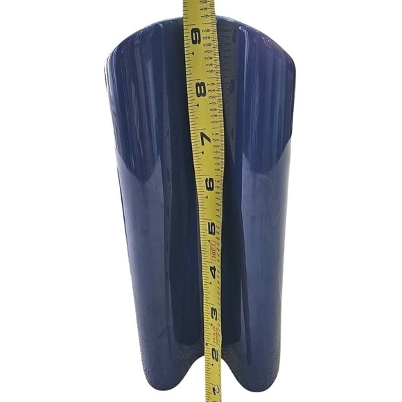 Dansk Cobalt Blue Modernist Sculptural Double Mouth Vase